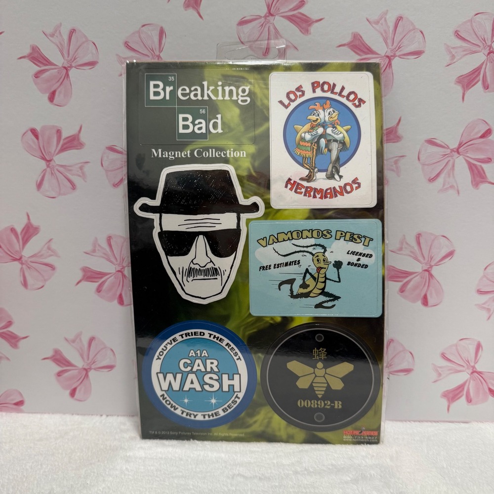 Breaking Bad Magnet Collection Los‎ Pollos Hermanos Heisenberg Pest Control